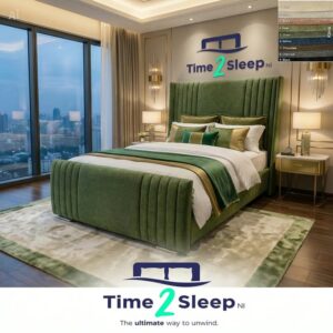 Aurora Bed Emerald